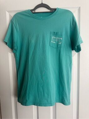 Southern Marsh Teal Pocket Short-Sleeve Tee